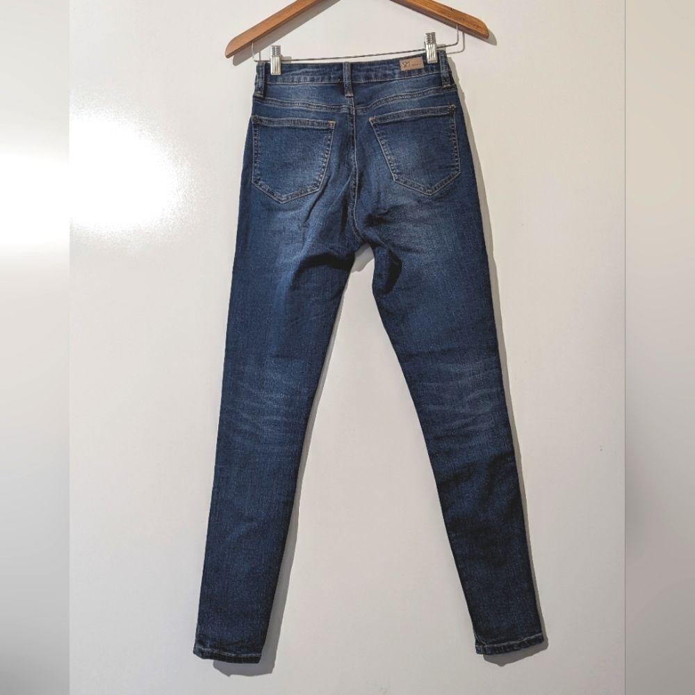 Special A High Rise Skinny Jeans Size 1 Dark Wash S - Picture 2 of 5